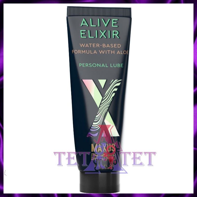 Лубрикант на водной основе MAXUS Alive Elixir с алоэ, 75 мл